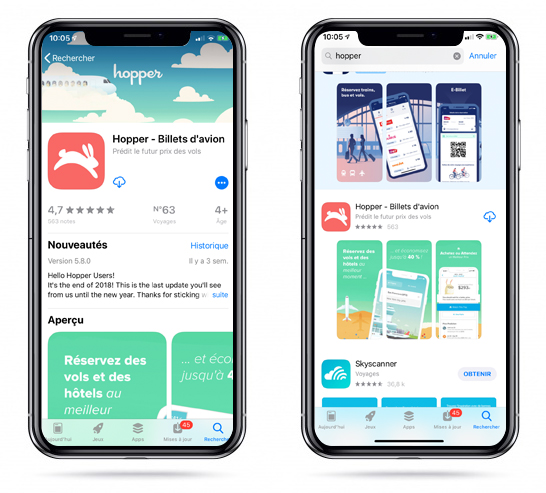 Sur mobile, le dispositif de séduction est un peu moins efficace