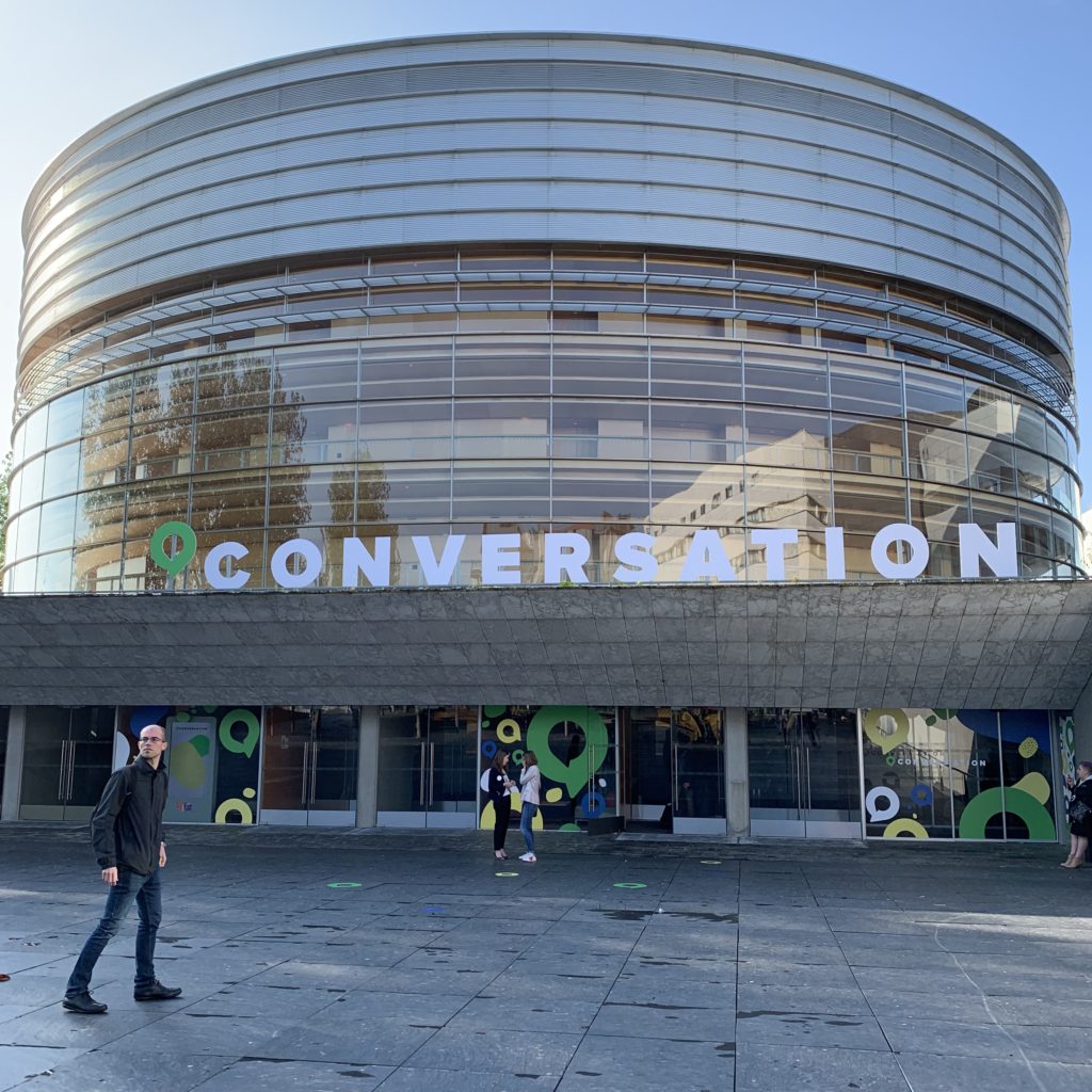 Conversation au Centre des Congrès à Nantes le 23 mai 2019 : évènement consacré entièrement aux agents conversationnels