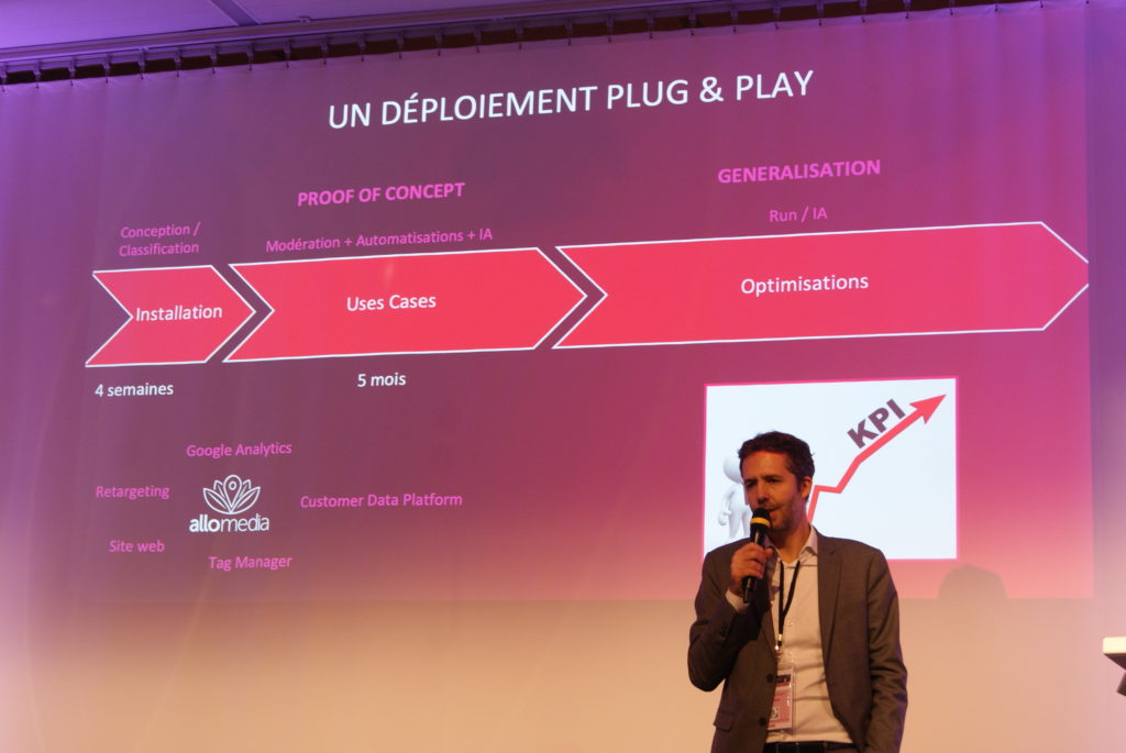 Damien Duchossoy, Directeur Marketing et Digital de Butagaz, présentait le processus de déploiement d'une solution de gestion de la relation client téléphonique Damien Duchossoy, Directeur Marketing et Digital de Butagaz, présentait le processus de déploiement d'une solution de gestion de la relation client téléphonique