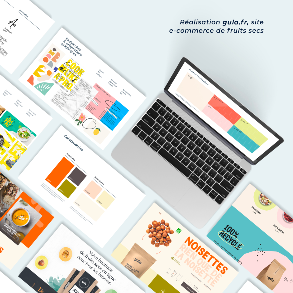 Création d'identité de marque pour Gula