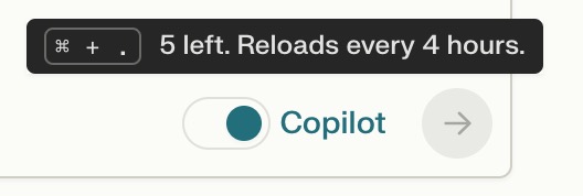 Détail de la fonctionnalité Copilot
