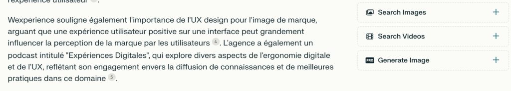 Autres types de recherche