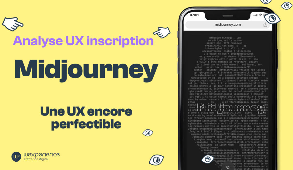 Écran titre de l'article : analyse UX de Midjourney
